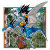 Dragon Ball shares an illustration that offers a brief view of Goten's day to day when I was a child 4 db goten