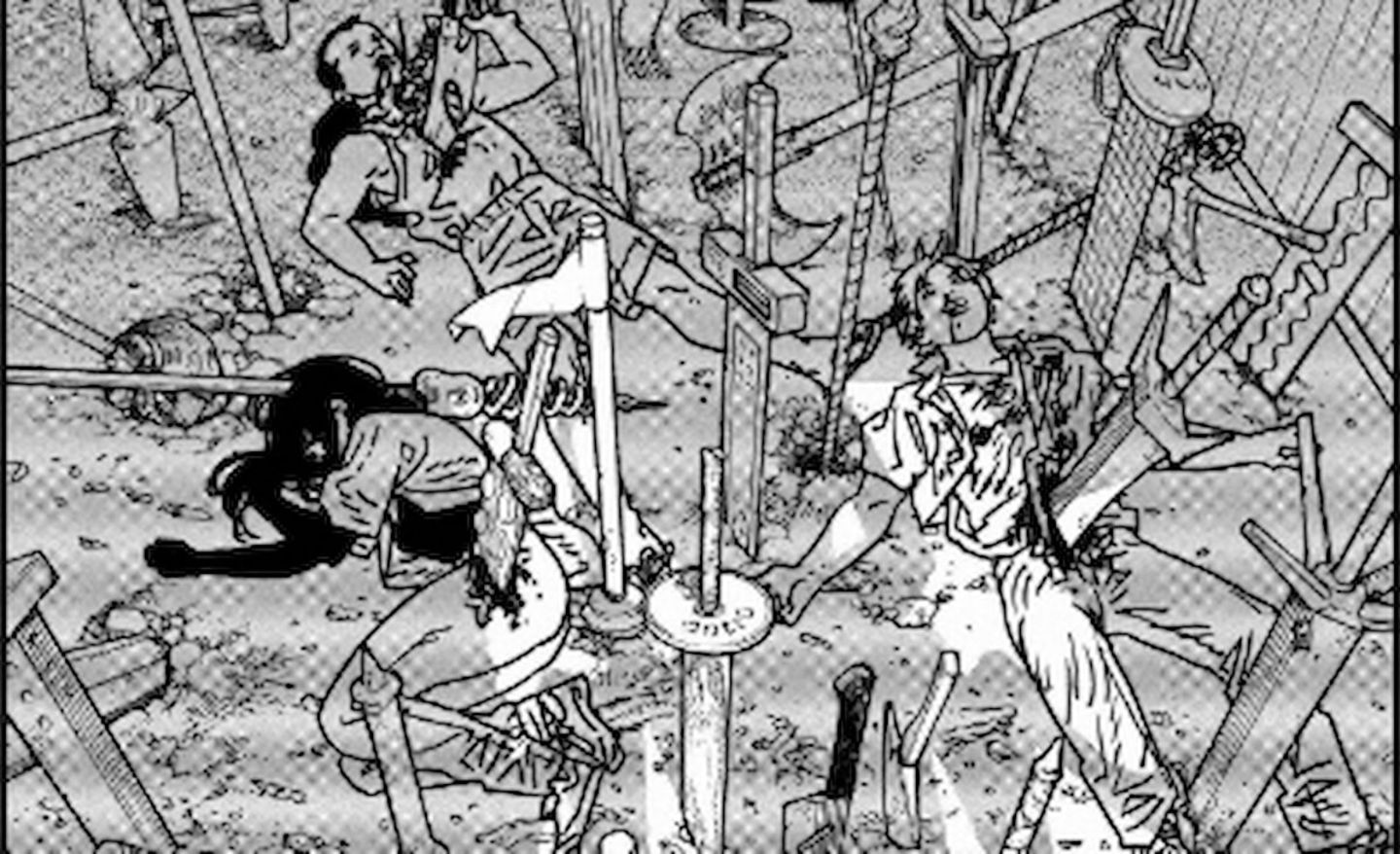 Denji y Yoru sufrieron graves daños tras el ataque de Caída