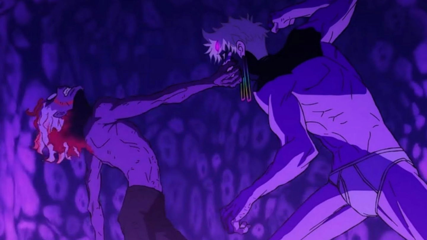 El combate entre Okarun y el Mal de Ojo continuaba, poniendo en aprietos al protagonista