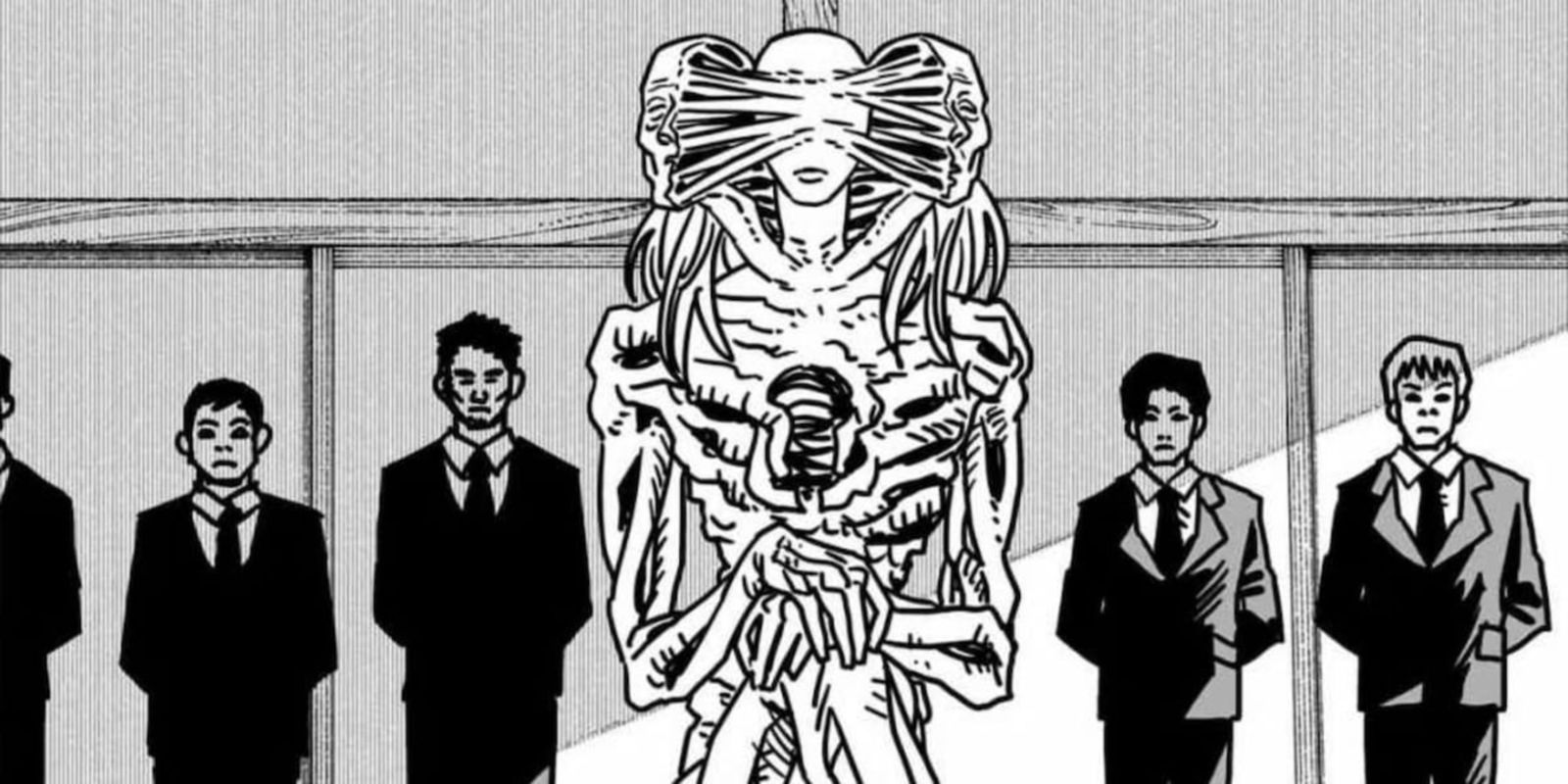 El diseño del Demonio de la Vejez es uno de los más inquietantes de la serie