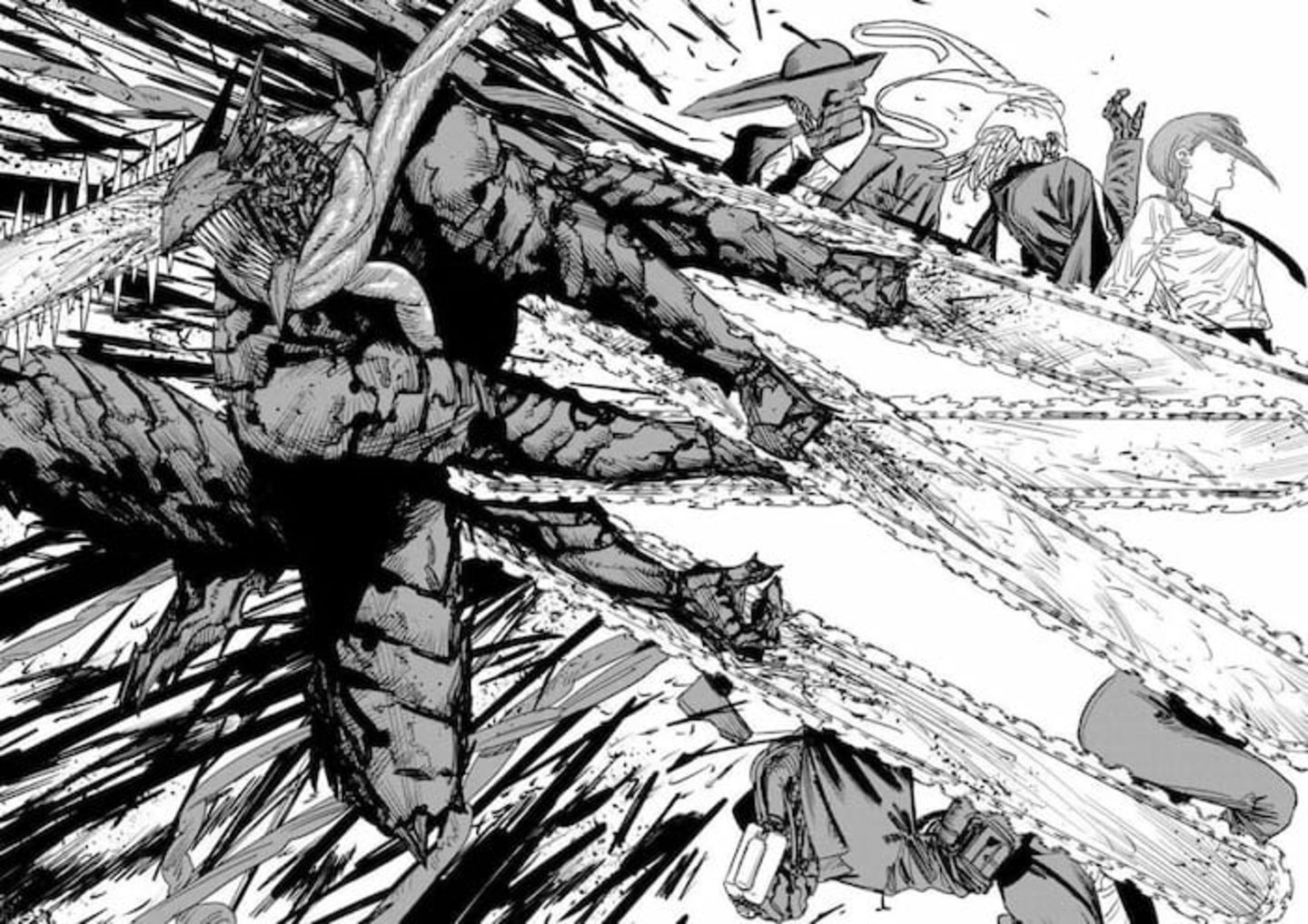 El diseño del Demonio Motosierra es uno de los más épicos y llamativos de Chainsaw Man