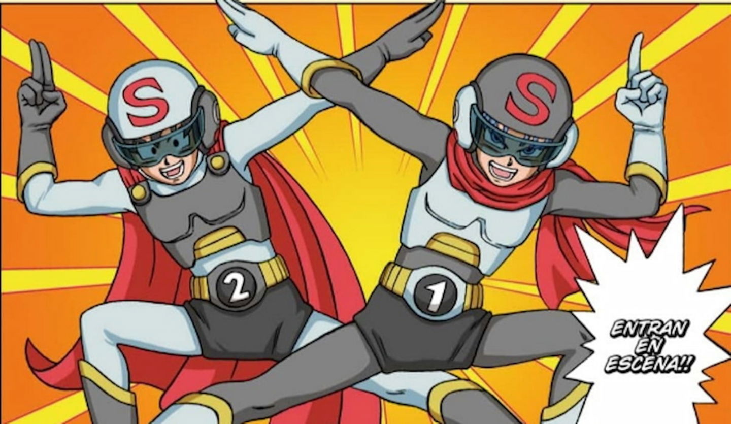 El preludio de Supe Hero presentó a Goten y Trunks como superhéroes