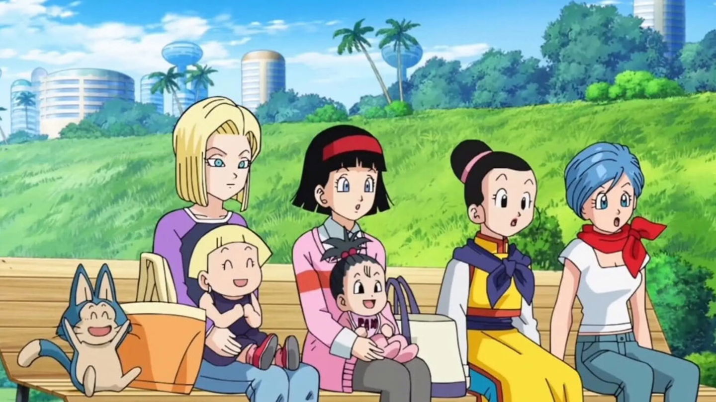 Las chicas de Dragon Ball se preparan para la acción en esta impresionante ilustración