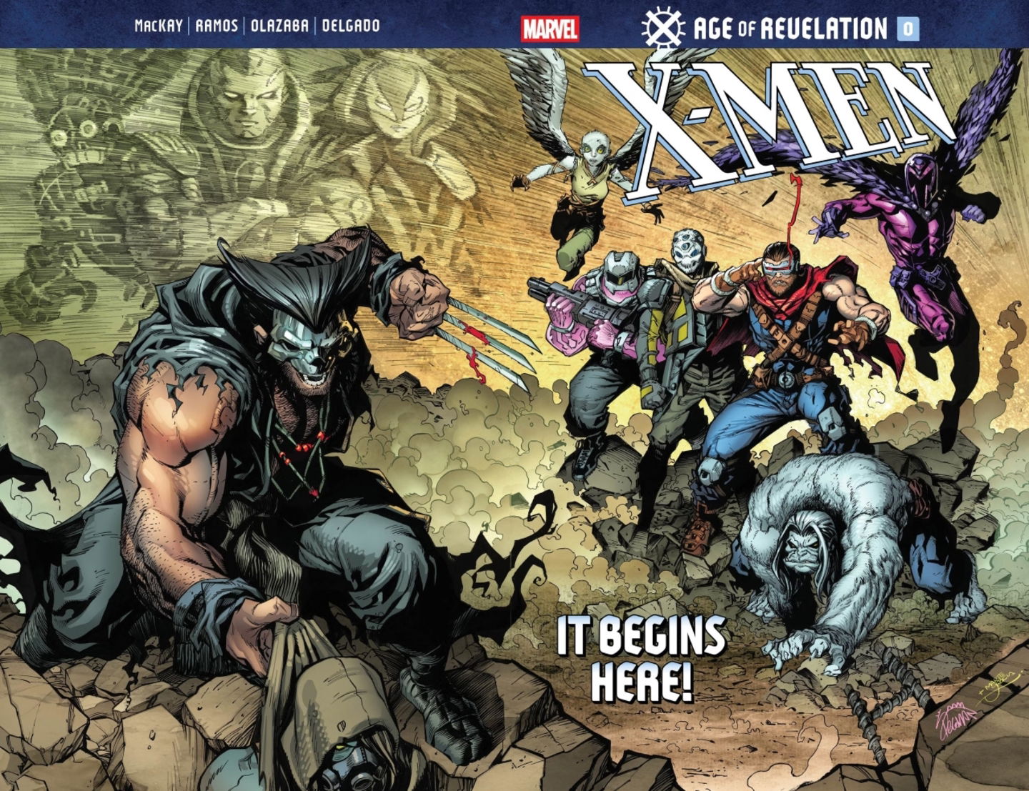 Marvel presenta los diseños de Lobezno y Cíclope más oscuros hasta la fecha