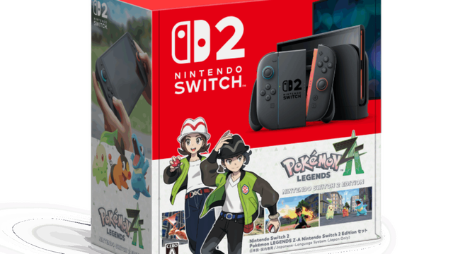Nintendo Switch 2 presenta su segundo bundle con Leyendas Pokémon Z-A incluido