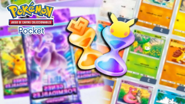 Pokémon TCG Pocket regala 36 relojes de arena al cumplir una sencilla condición