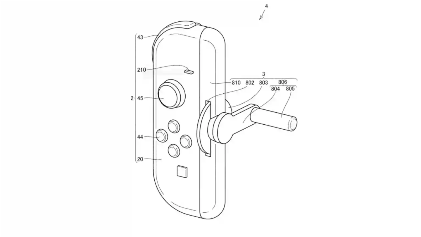 Nintendo registra accesorios de lo más extraños para los mandos de Nintendo Switch 2