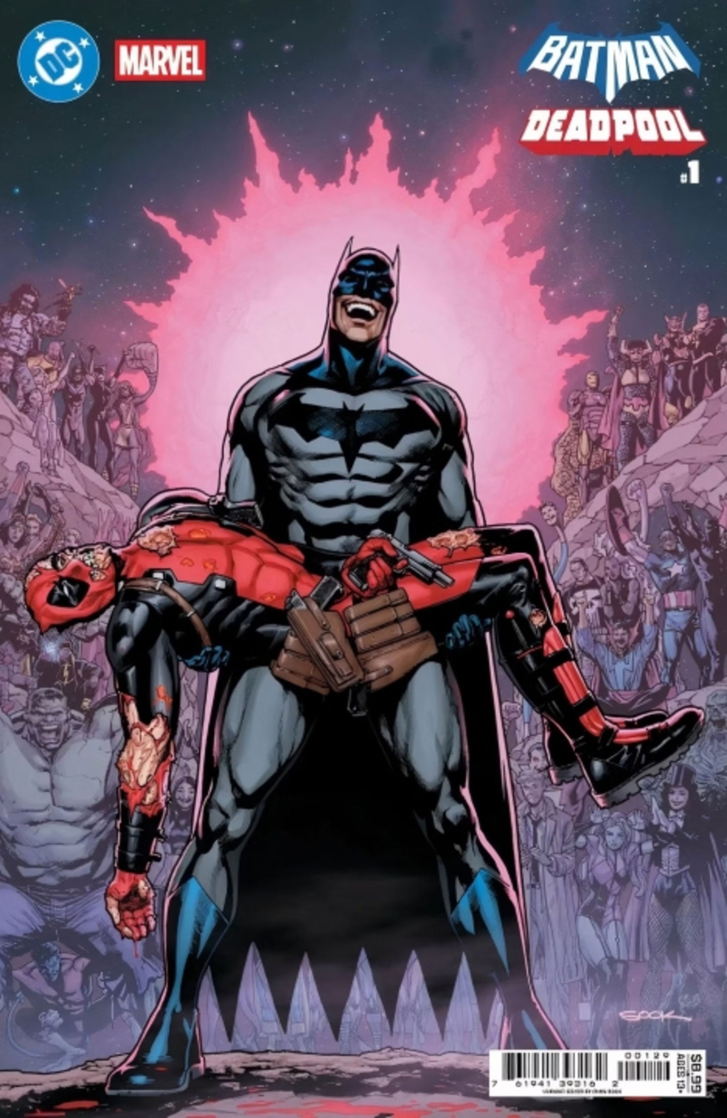 Batman y Deadpool recrean uno de los momentos más trágicos de DC de forma increíble