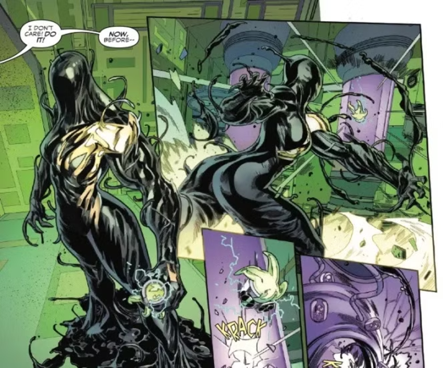 El nuevo diseño de Venom sin cara es incluso más terrorífico que el original