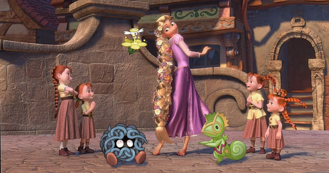 Existe un Pokémon que representa el cuento de Rapunzel y no te habías dado cuenta