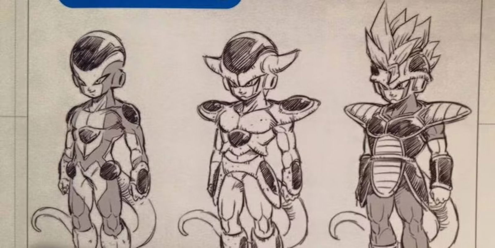 Dragon Ball shares an illustration with Freezer's original design and was much more murky and disturbing 2 dragon ball heroes presento diseno ineditos para el clan de freezer