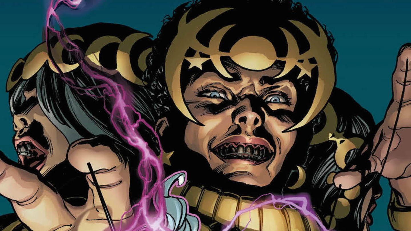 Hécate es una hechicera sumamente poderosa y que juró destruir a los dioses