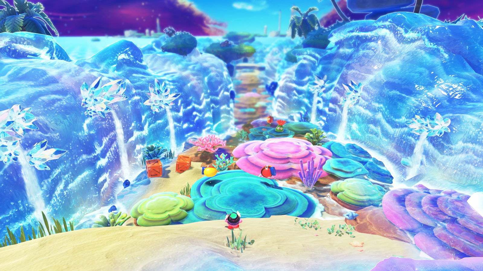 Análisis de Kirby y la Tierra Olvidada Nintendo Switch 2 - Kirby regresa con su mayor aventura hasta la fecha