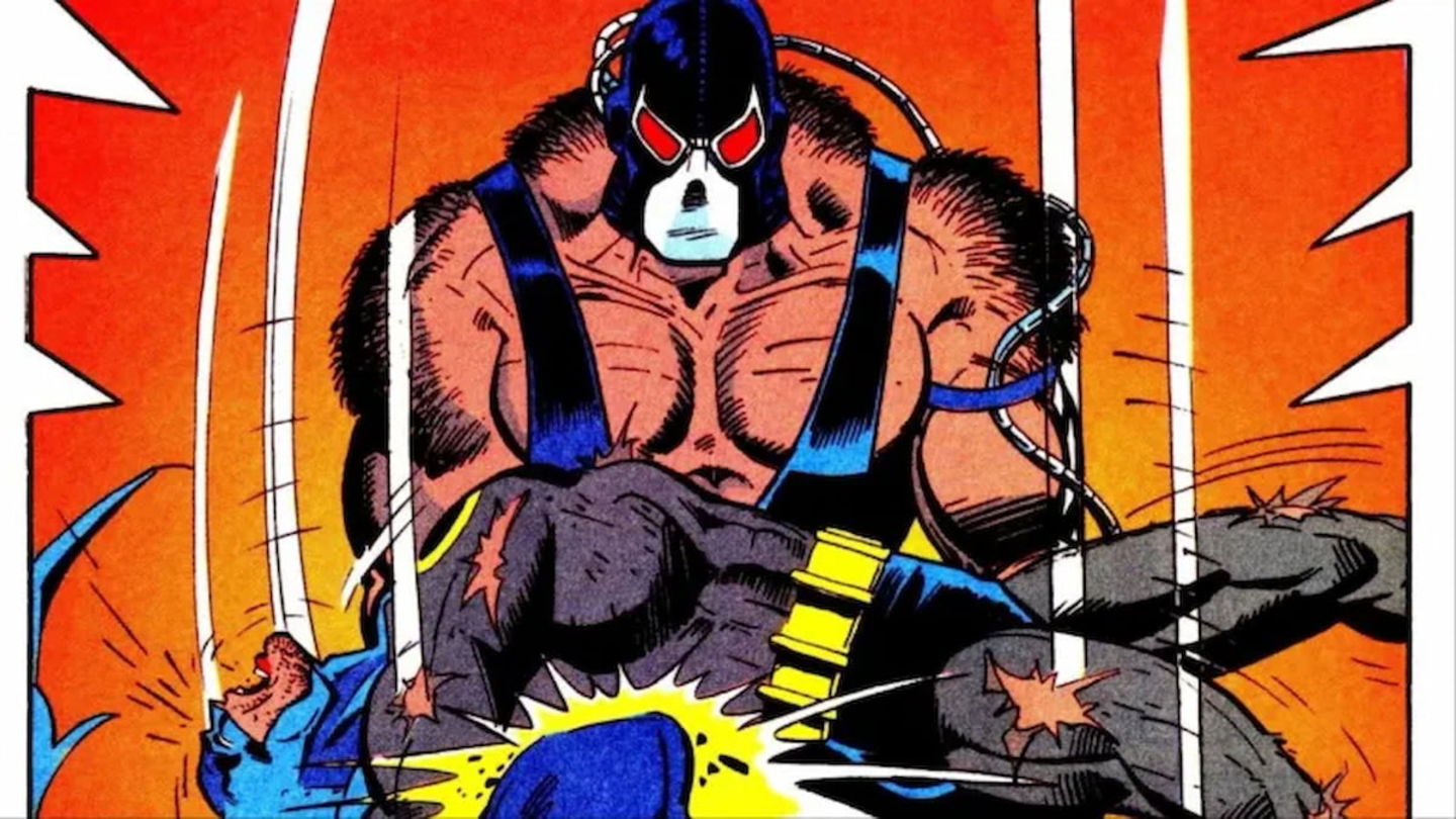 La paliza que Bane ha dado a Batman en el universo absoluto ha superado, y con creces, a la vez en la que rompió su espalda