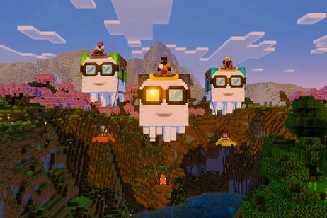Un usuario de Minecraft crea una gigantesca estatua de Ghast que no ha pasado desapercibida