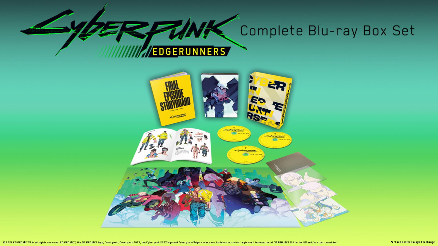Set completo de Cyberpunk Edgerunners