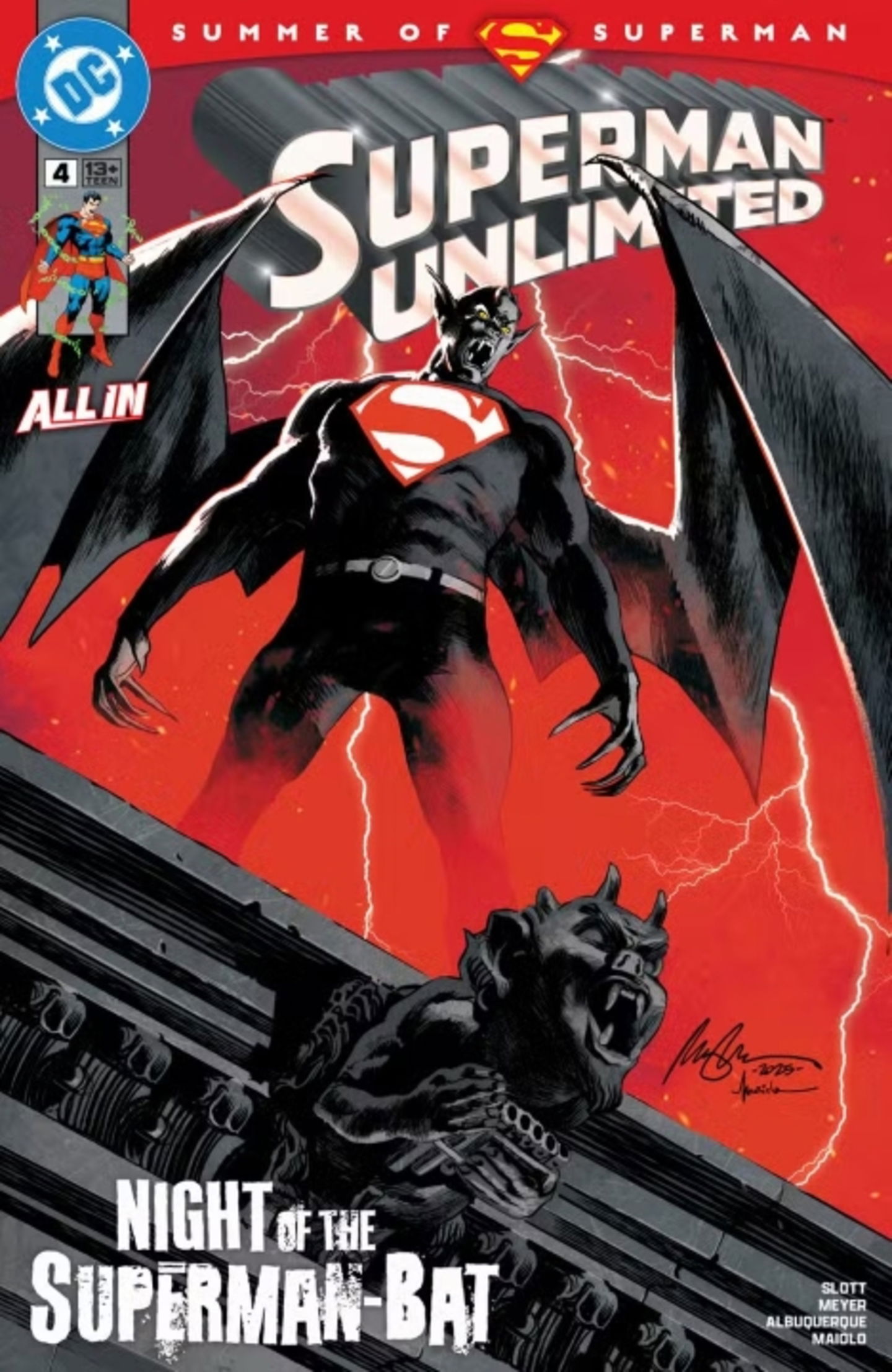Superman obtiene una nueva y oscura forma que aterra a toda la humanidad