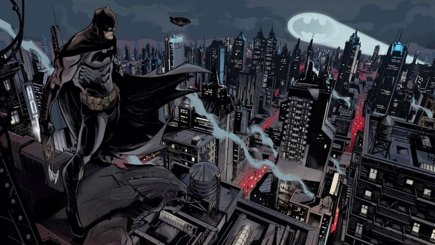 Un artista desarrolla las ubicaciones y zonas de Gotham a través de un mapa detallado