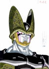borrador especial de cell dragon ball