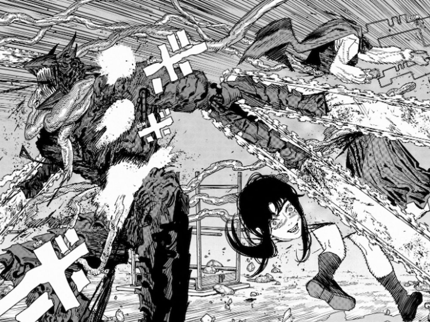 Chainsaw Man y Yoru se enfrentan en un combate mortal