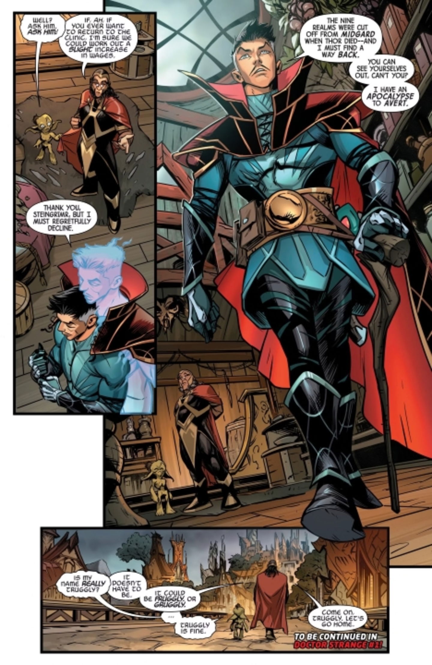 Marvel marca el final de una era para Doctor Strange