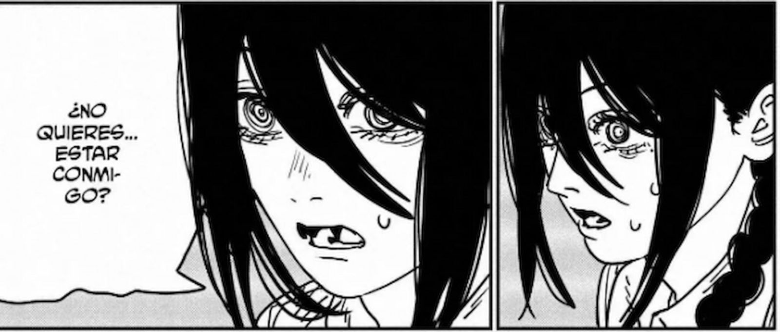 Las palabras de Denji lastiman profundamente a Nayuta, quien se siente traicionada