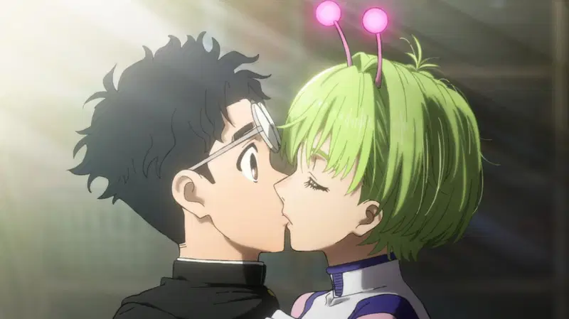 Momo es testigo el beso entre esta chica alienígena y Okarun