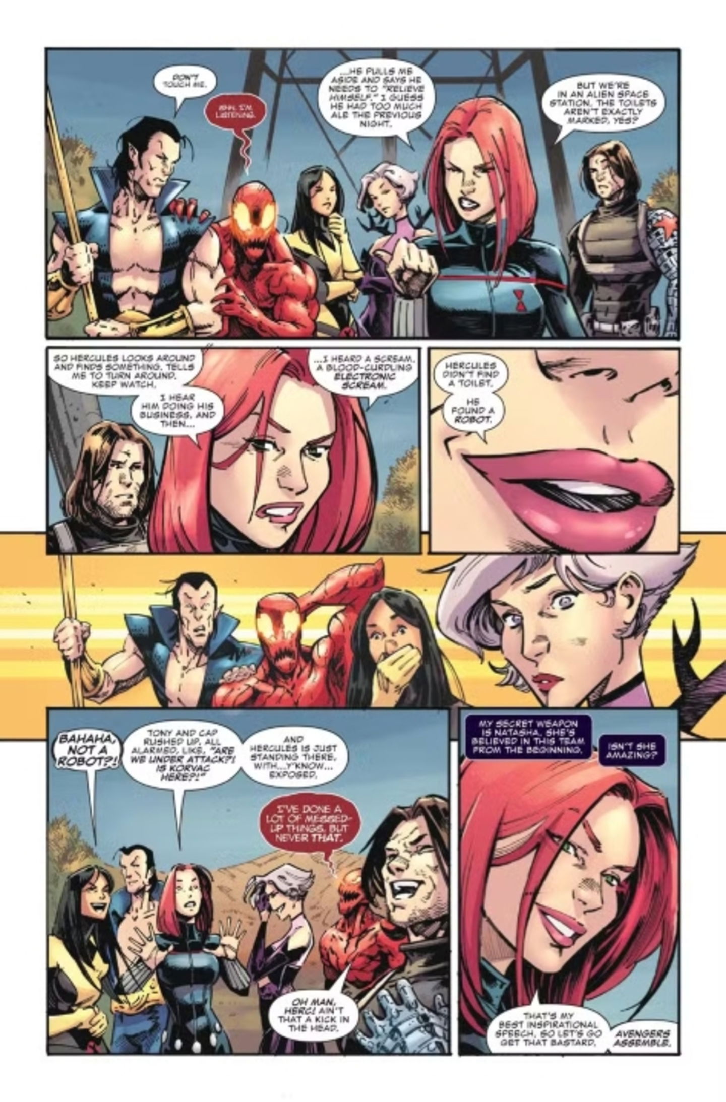 Marvel revela la nueva arma secreta de Los Vengadores