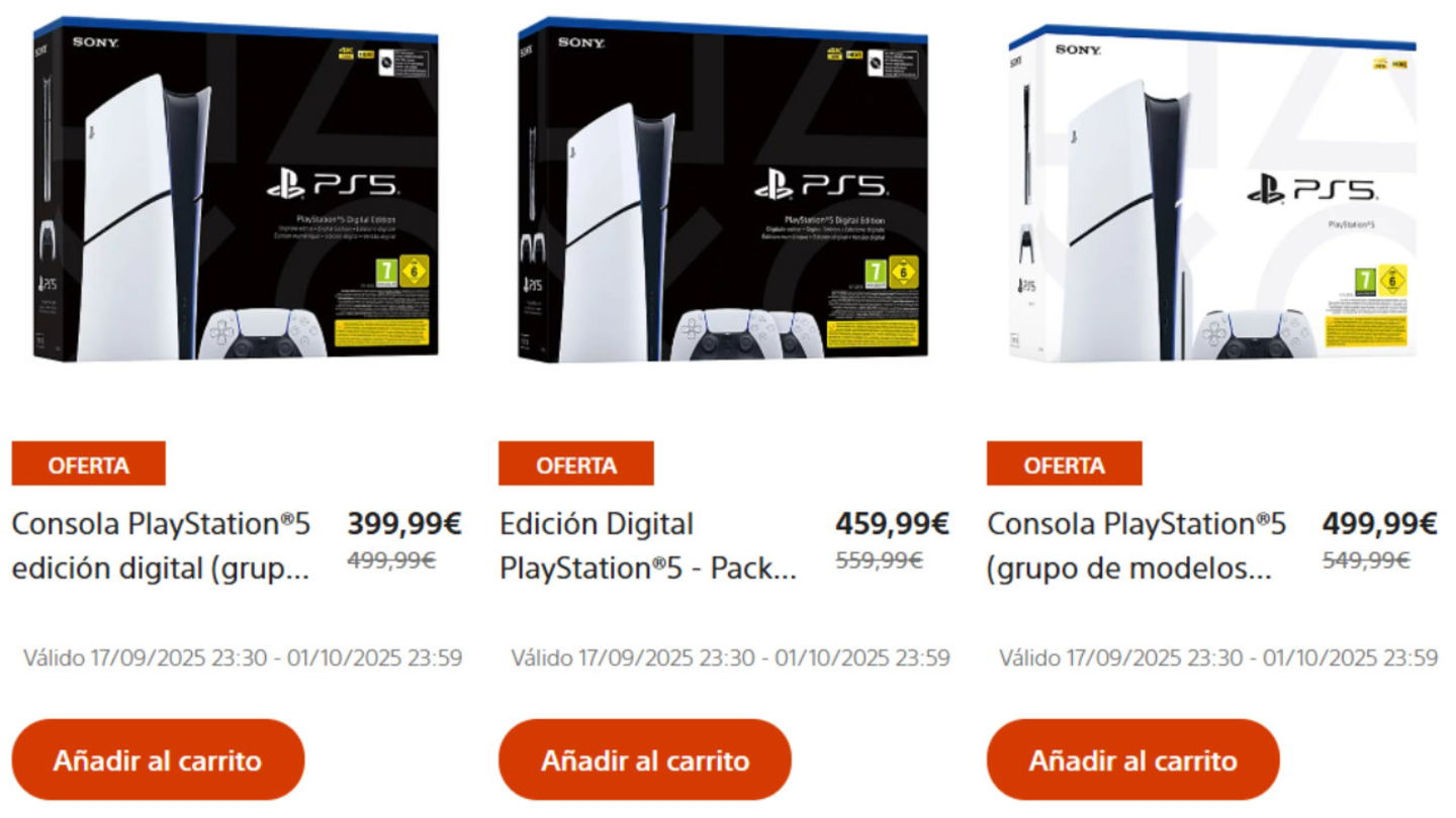Oferta PS5 otorño