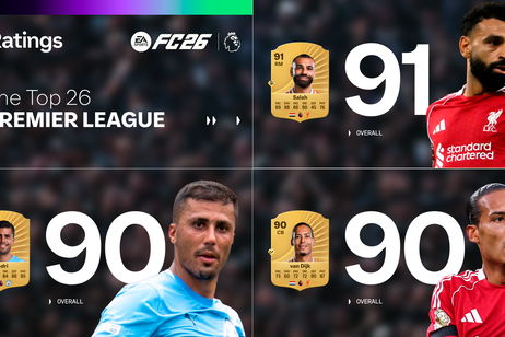 EA Sports FC 26 muestra las 26 cartas con más media de Premier League en Ultimate Team