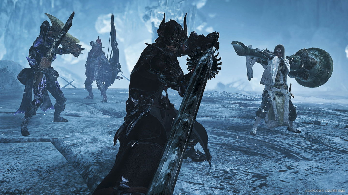 Caballero oscuro de Final Fantasy XIV Online - Captura
