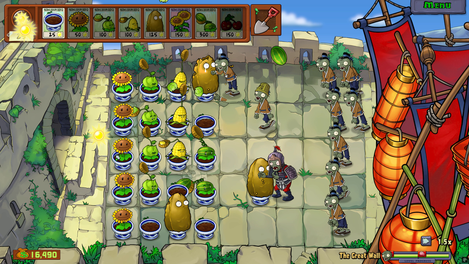 replanted