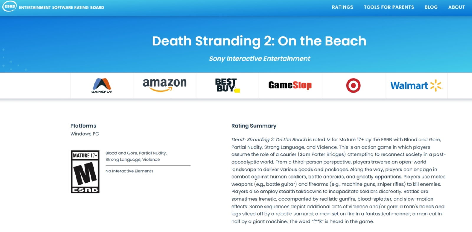 La llegada de Death Stranding 2: One the Beach a PC parece muy cerca