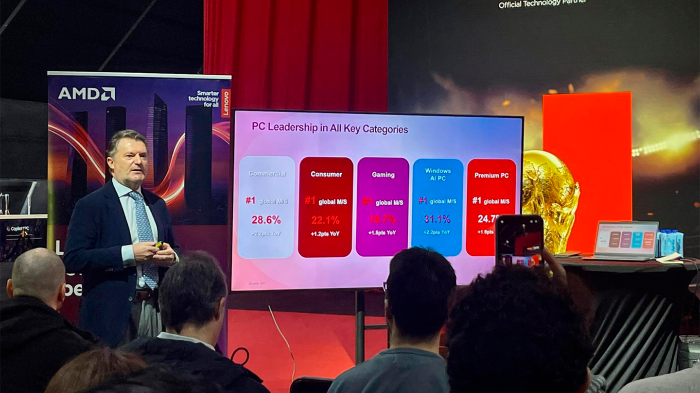 Lenovo celebra su evento Tech World Iberia ’25 y confirma su apuesta por el mundo gaming