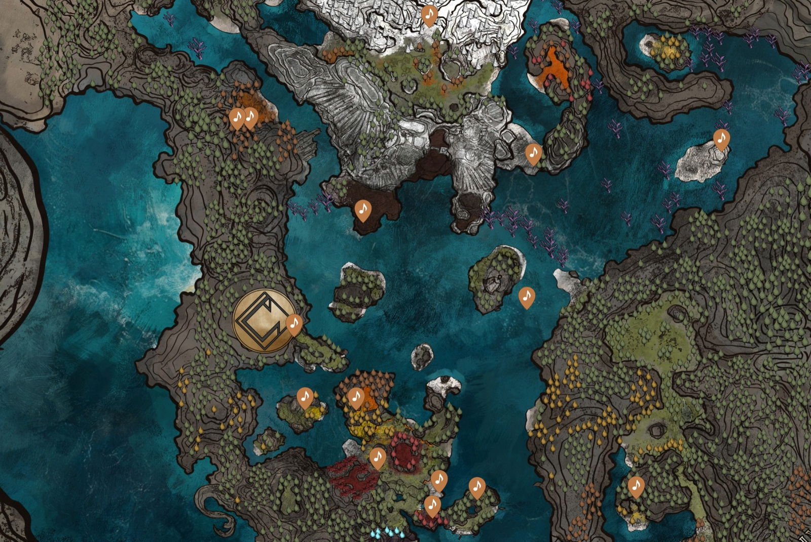 Discos de música al sur del continente