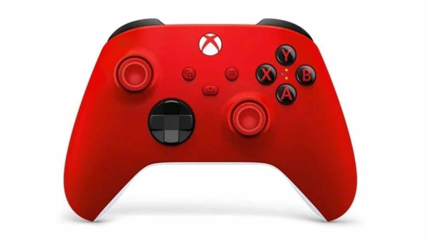 Mando inalámbrico Xbox - rojo