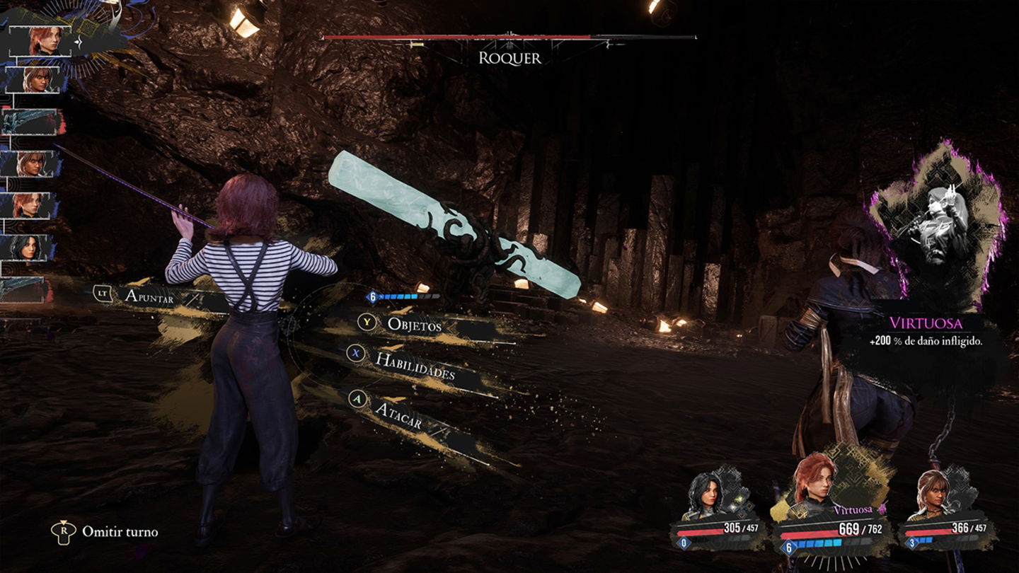 Podemos conseguir más experiencia en Expedition 33 contra enemigos y jefes