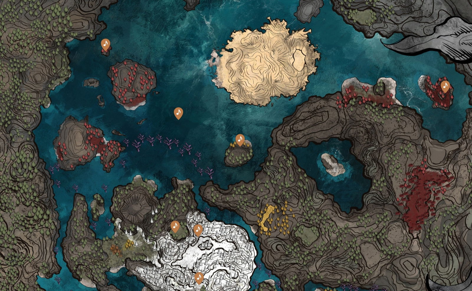 Todos los discos musicales al norte del continente