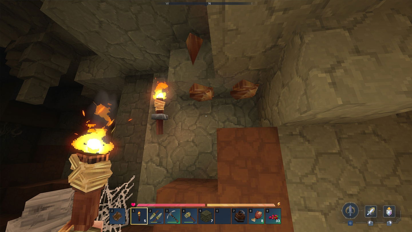 Encontraremos minerales en las minas, pasarlos después por el horno para conseguir lingotes