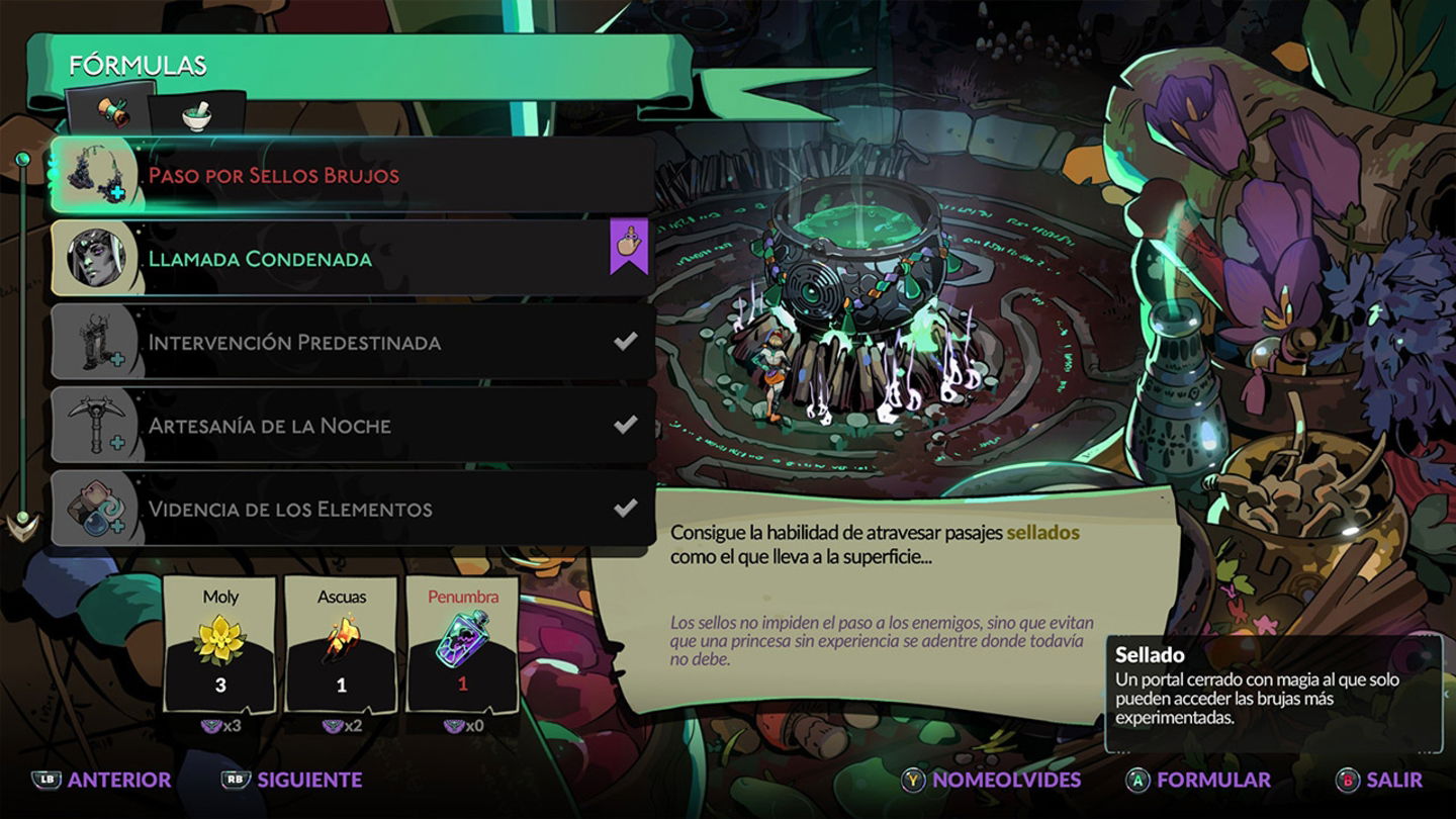 Hay que desbloquear la fórmula para abrir el sello a la superficie