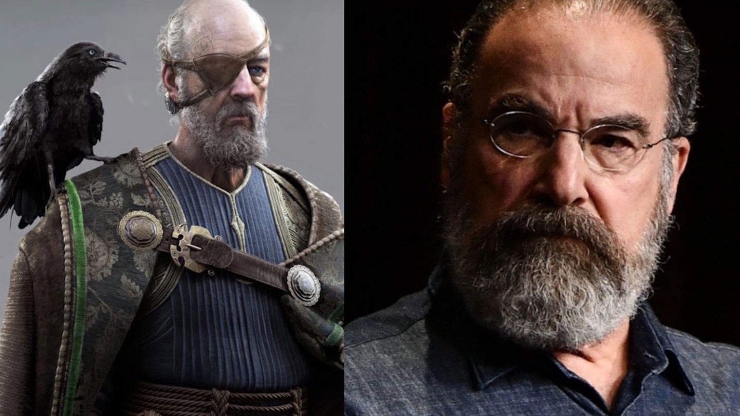 Mandy Patinkin - Odin en la serie de God of War