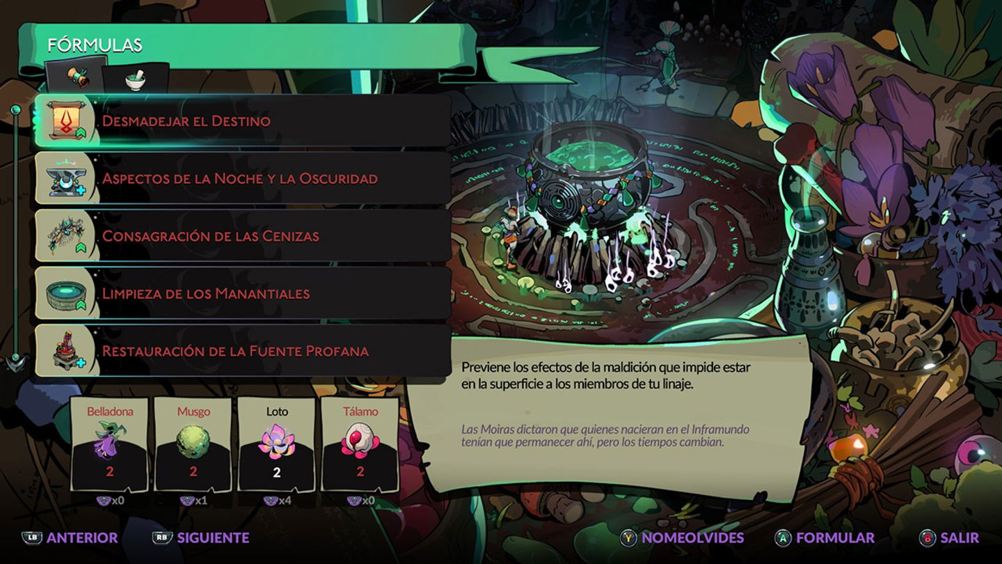 Necesitaremos la fórmula Desmadejar el Destino para no sufrir daños en la superficie