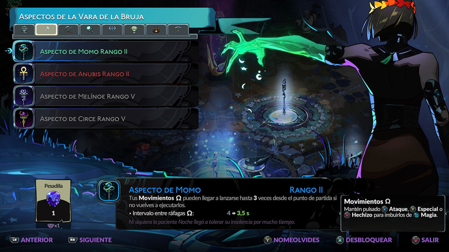 Podremos desbloquear aspectos para cada arma