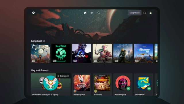 Xbox Cloud Gaming: Microsoft mejora la experiencia web con un nuevo diseño que va por buen camino