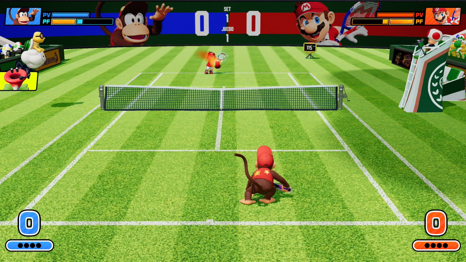 mario tennis fever