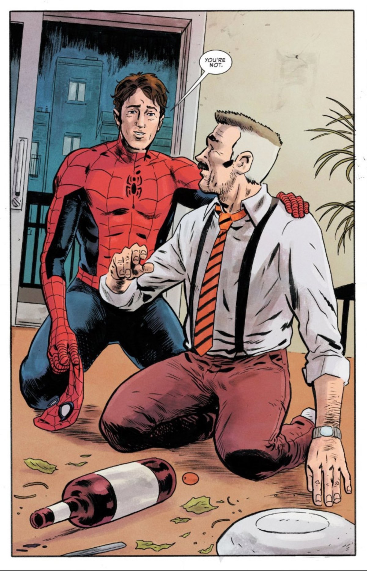 Spider-Man revela su identidad secreta a un personaje muy especial