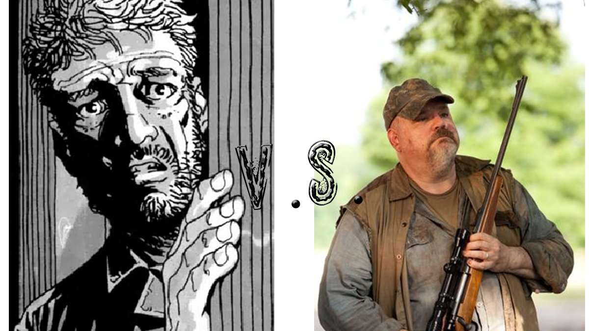 The Walking Dead: Así cambian los personajes del cómic a la serie