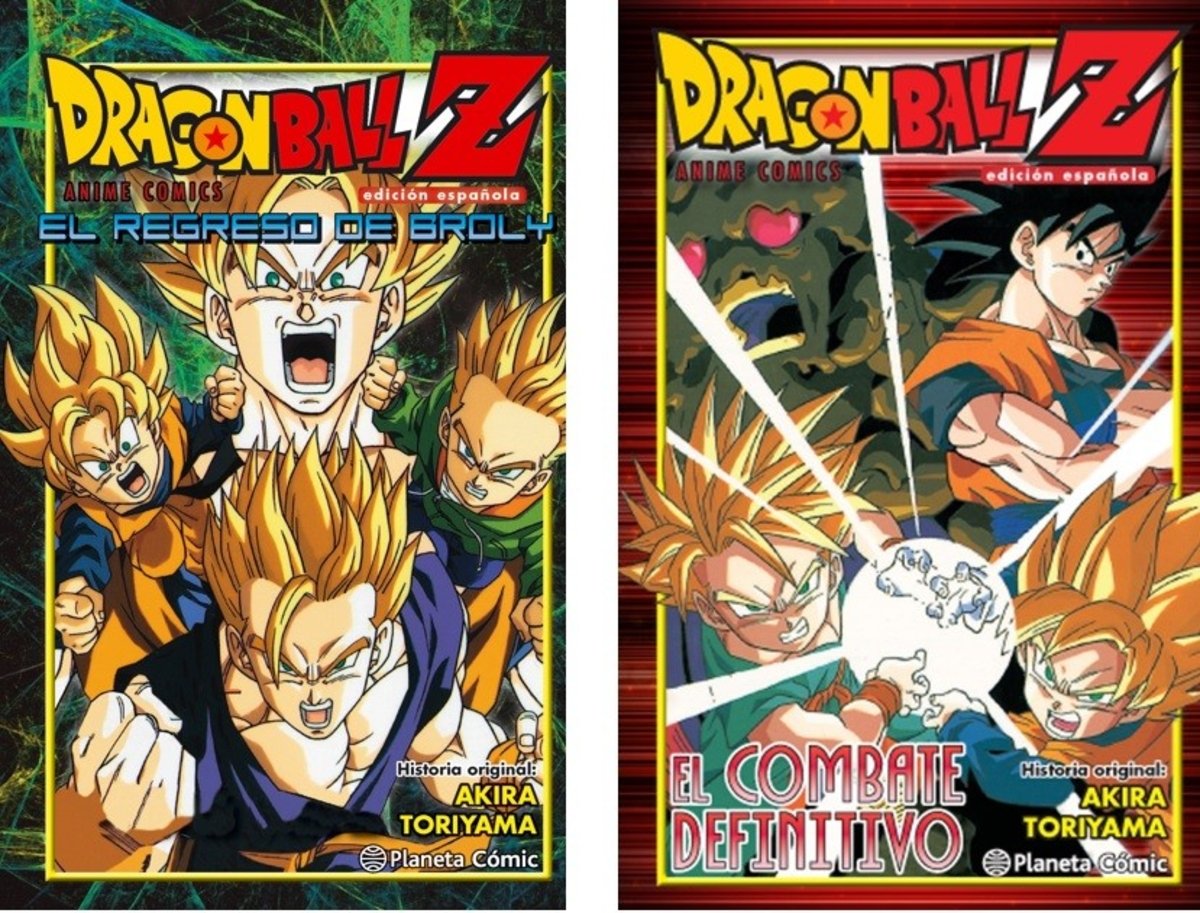 Reseña Manga: Dragon Ball Z Anime Comics: El Regreso de Broly y El Combate Definitivo