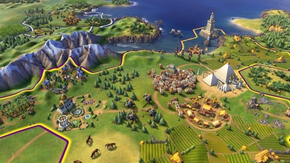 Civilization VI muestra todas sus localizaciones en un mapa mundi