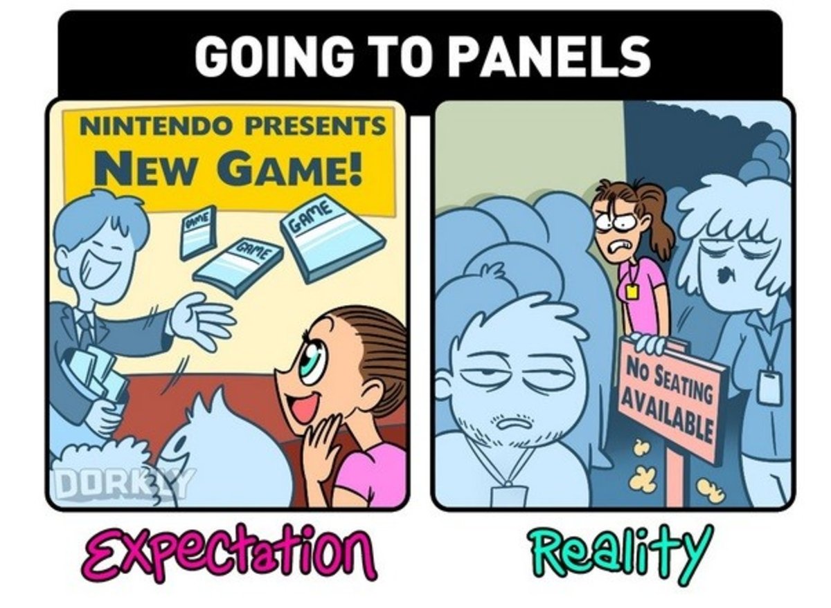 E3 2016 U-tad: Expectativas de asistir a una conferencia vs la realidad